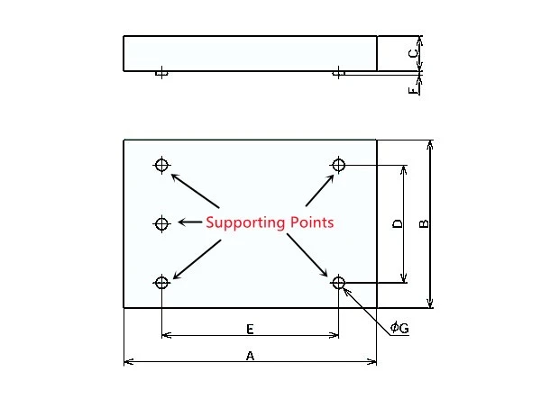Granite Surface Plate According To ASME Granite Surface Plate According To ASME